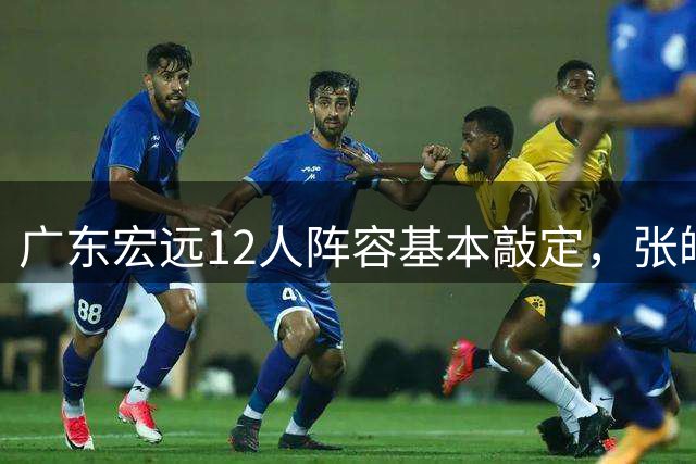 广东宏远12人阵容基本敲定，张皓嘉恐将无缘新赛季